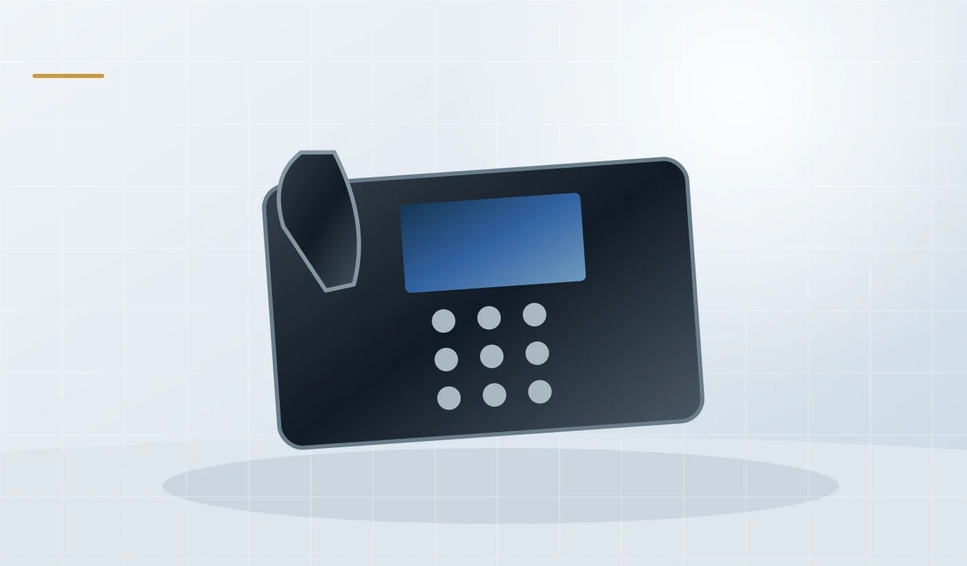 Conceptual illustration for IP PABX & Business Telephony