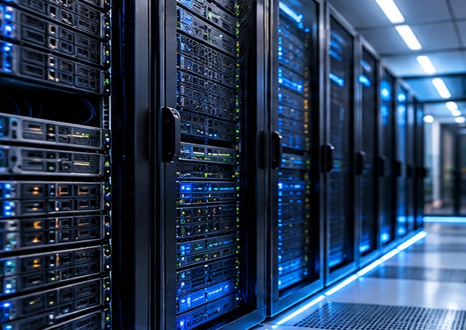 Illustration representing Network Racks & Structured Cabling