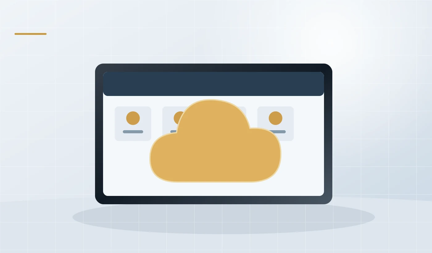 Illustrative technology scene for Cloud & Collaboration