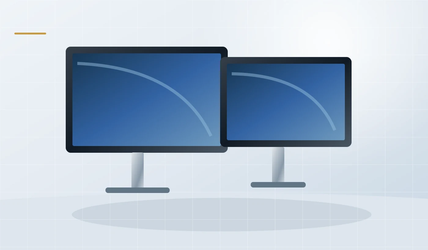 Illustrated Monitors & PC Peripherals category